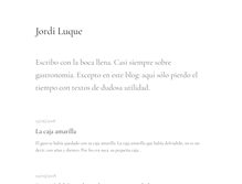 Tablet Screenshot of jordiluque.com